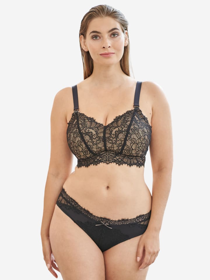 SugarShape Still-Bralette Sophia in black beige günstig kaufen 70I