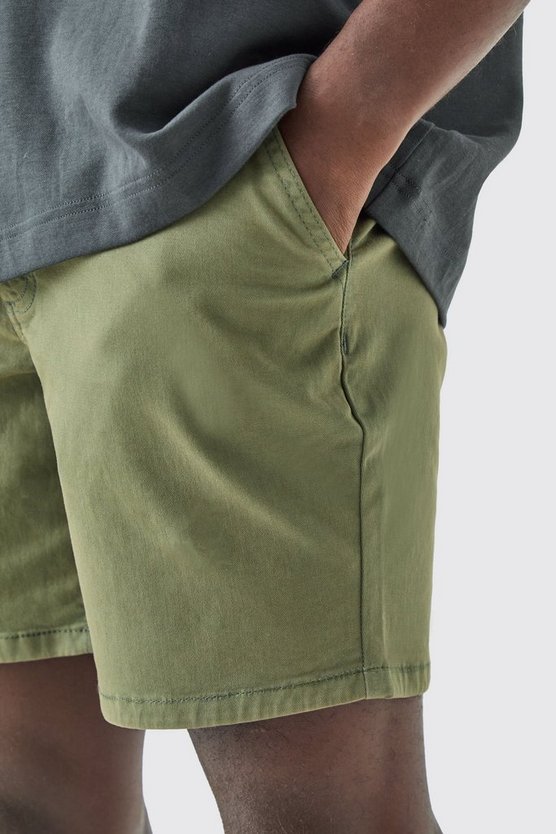 Slim-Fit Chino-Shorts