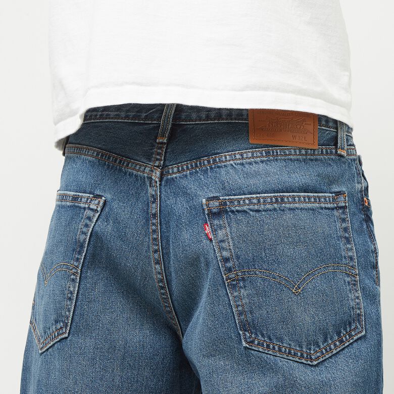 Levi's 468 Stay Loose Shorts dark indigo worn in