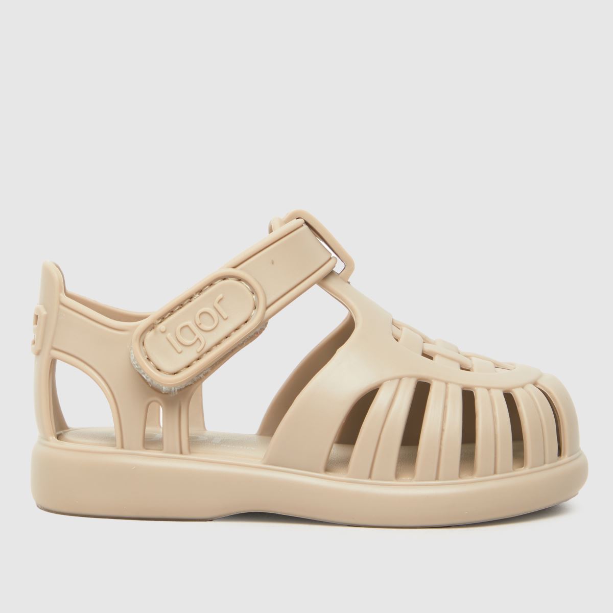 Igor beige tobby enfärgade småbarnssandaler
