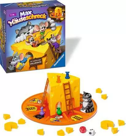 Max Mäuseschreck - Kinderspiel ab 4 Jahren