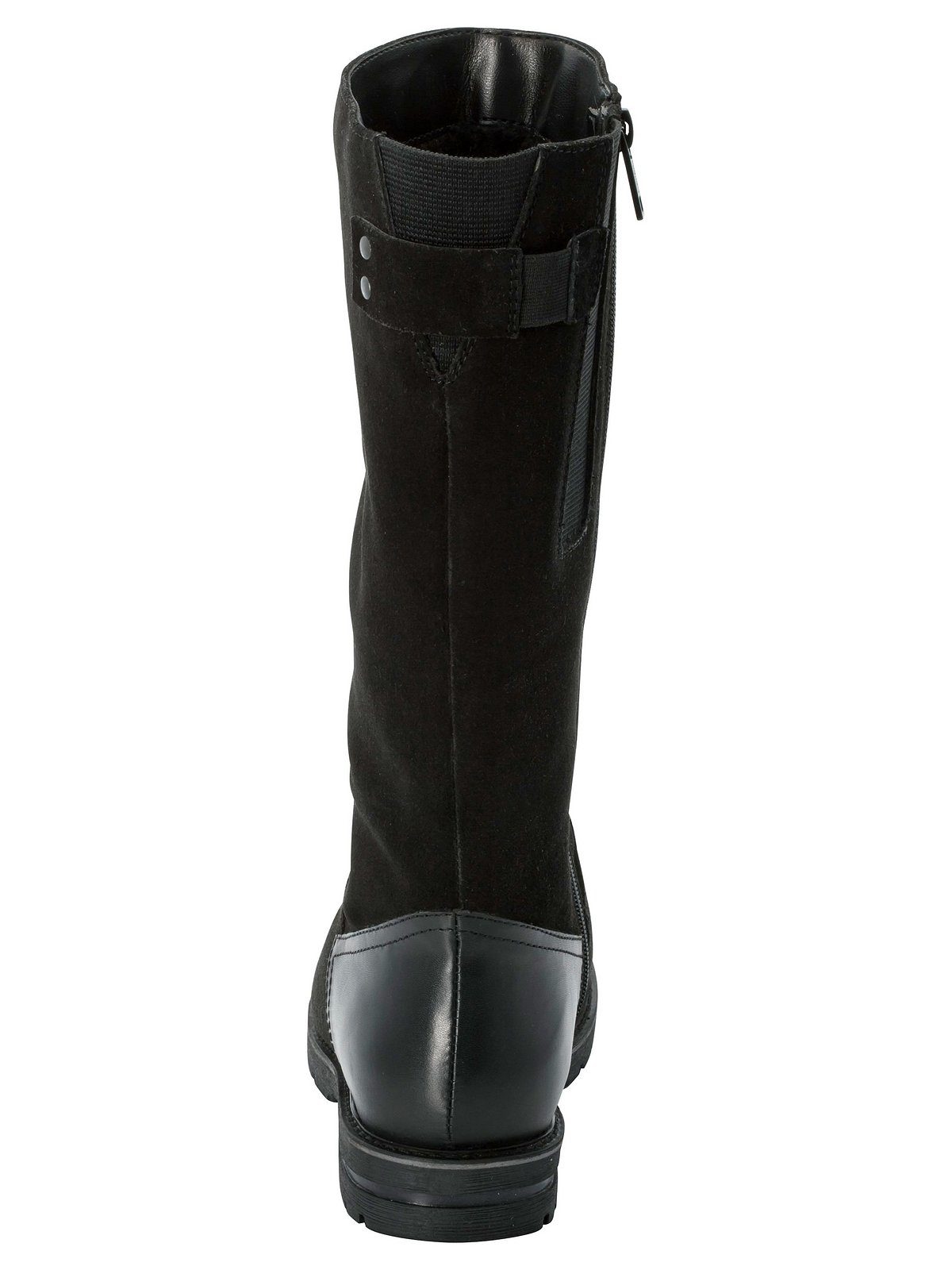 Sheego Große Größen Weitschaftstiefel mit elastischer Zierschnalle