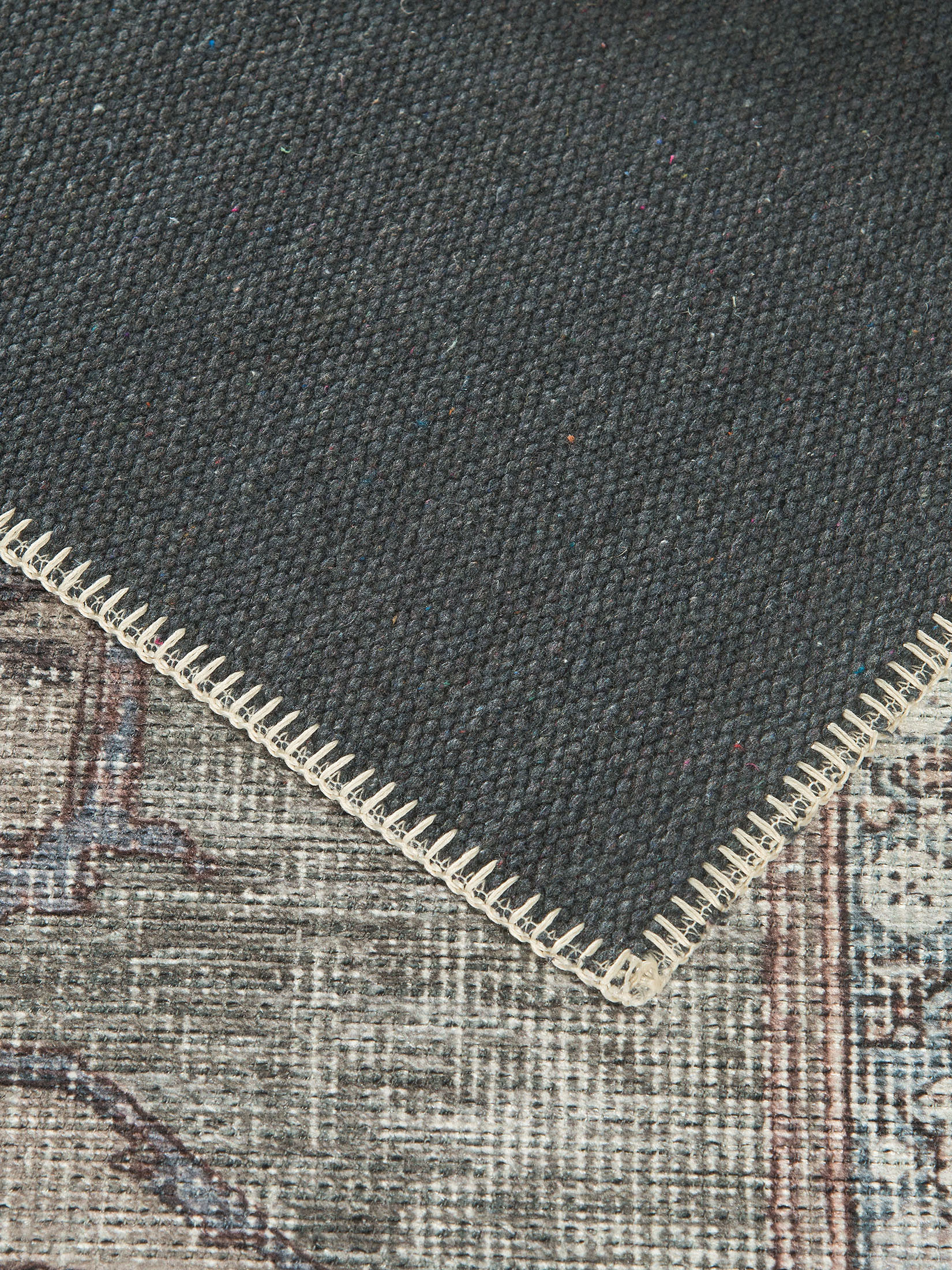 Montebello Vintage-Teppich, Grau-Grün