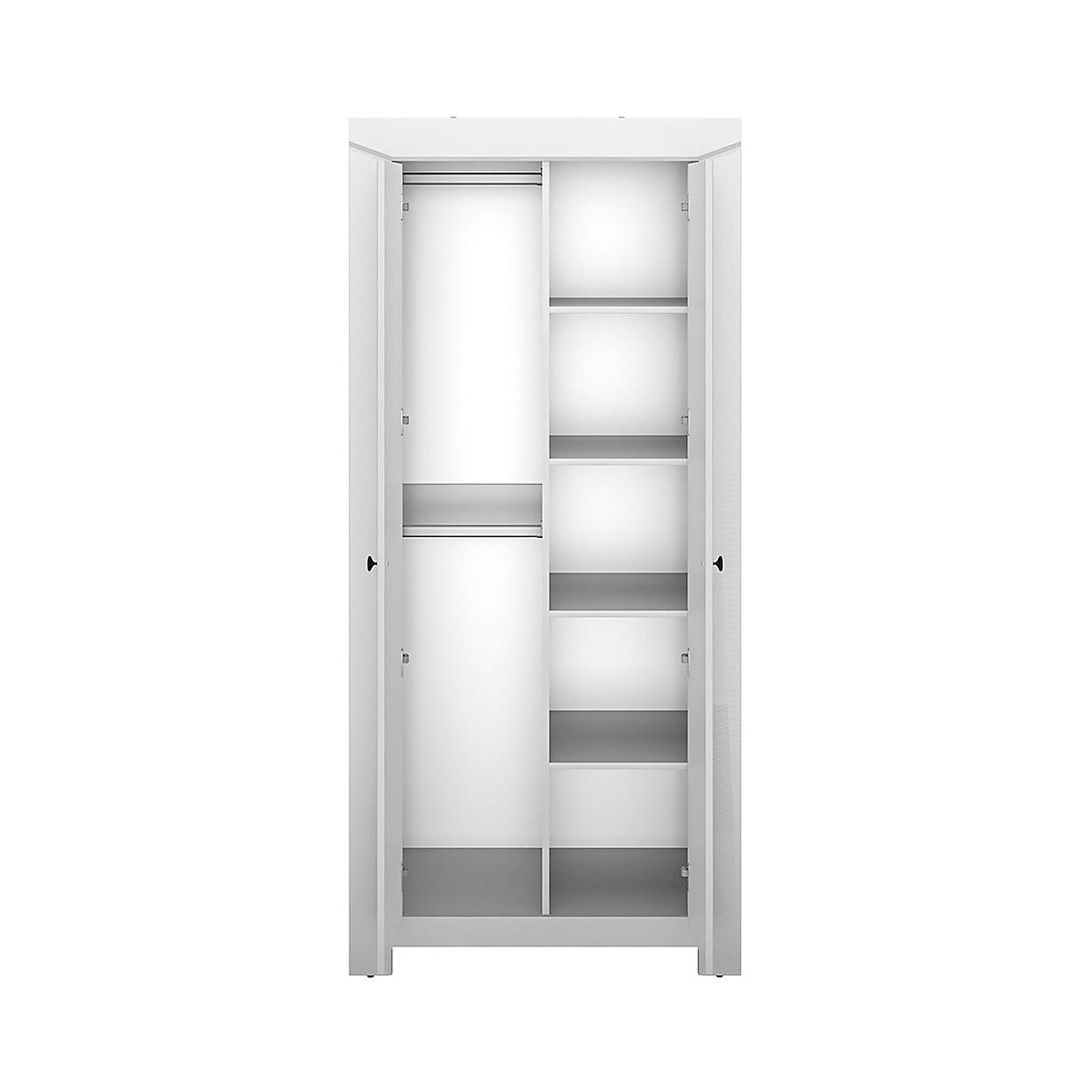 Jugendzimmer-Set Terni 5-teilig mit  Kleiderschrank, Bett, Nachtkonsole, Wandboard und Schreibtisch