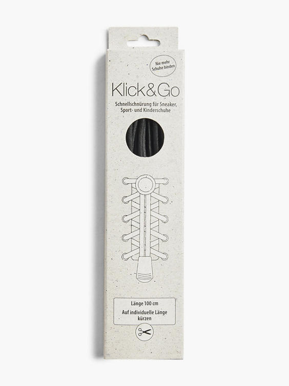 DEICHMANN Gummisenkel Klick & Go 100 cm zuschneidbar