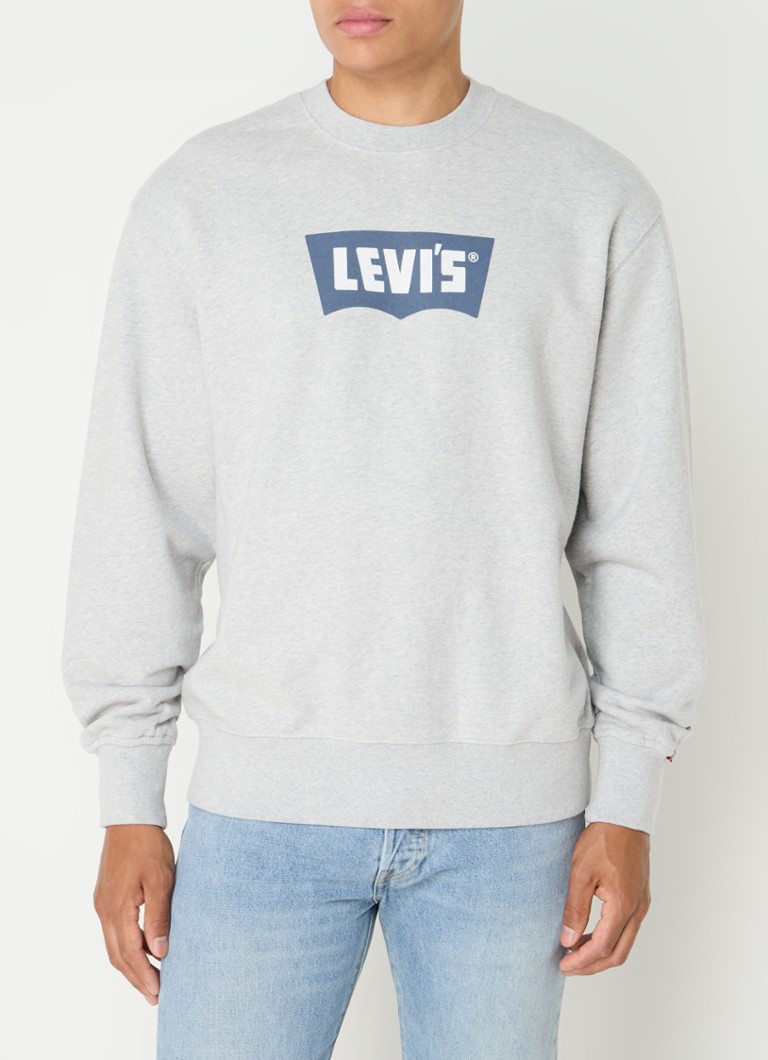 Pulover Levi's cu logo imprimat