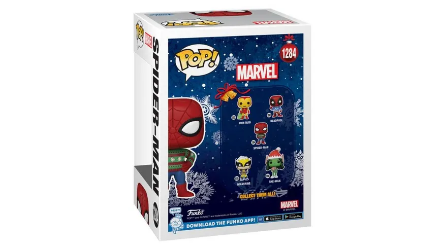 Funko - POP! - Marvel Comics - Spider-Man Holiday Sweater Pop! Vinyl
