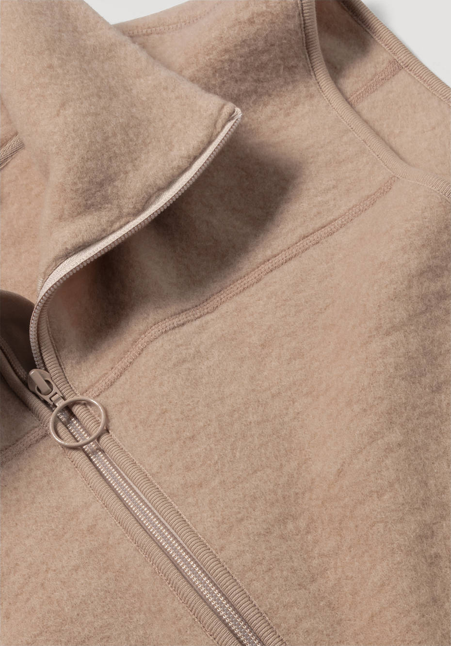 Wollfleece Weste aus reiner Bio-Merinowolle