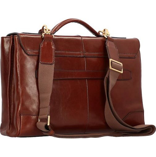 The Bridge Vespucci Aktentasche Leder 40 cm Laptopfach