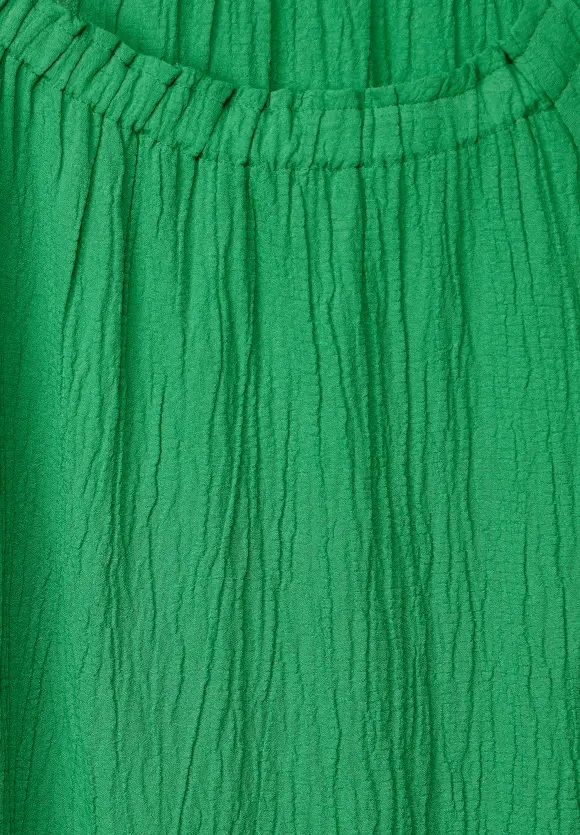 CECIL Unifarbene Struktur Bluse