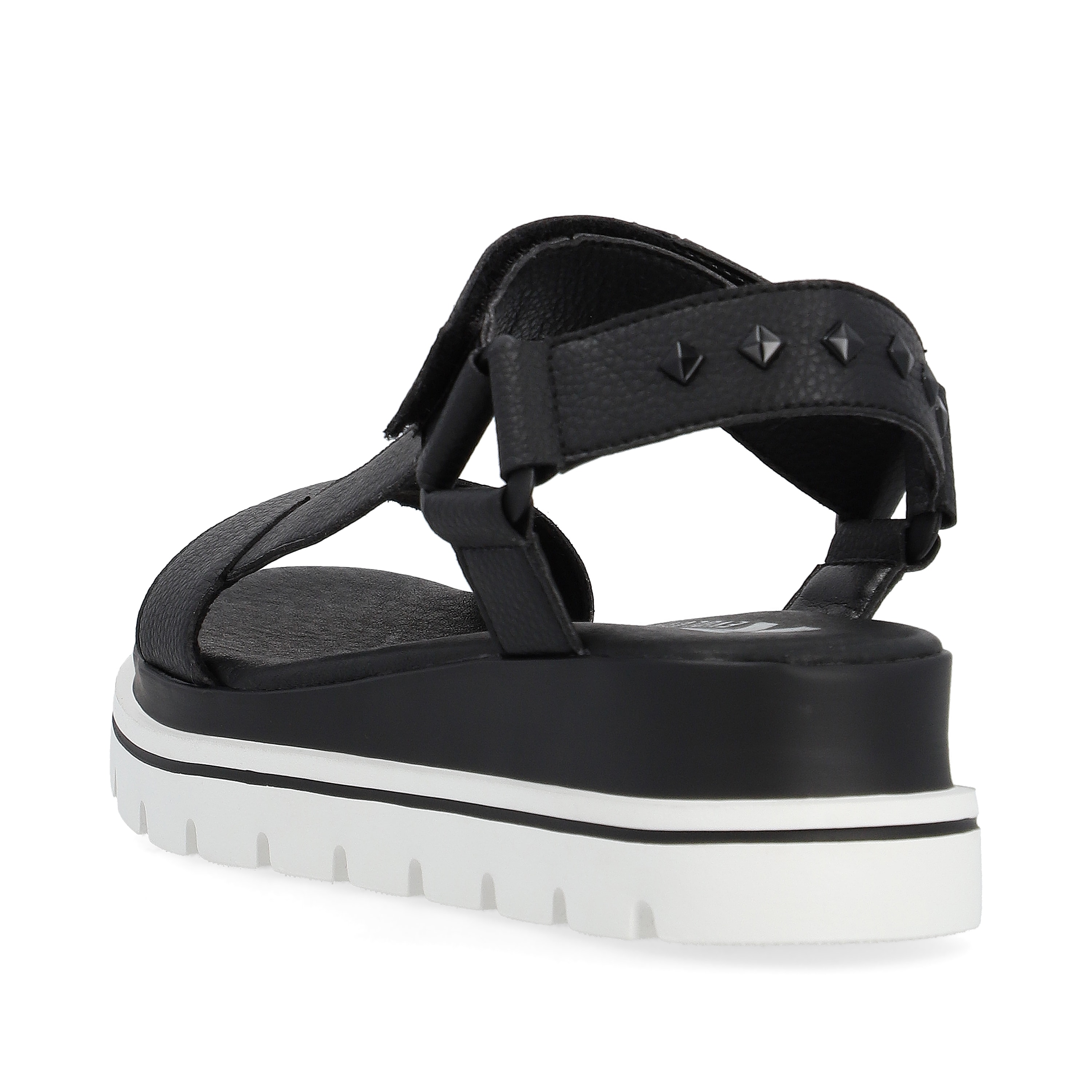 Rieker Damen Riemchensandalen noir