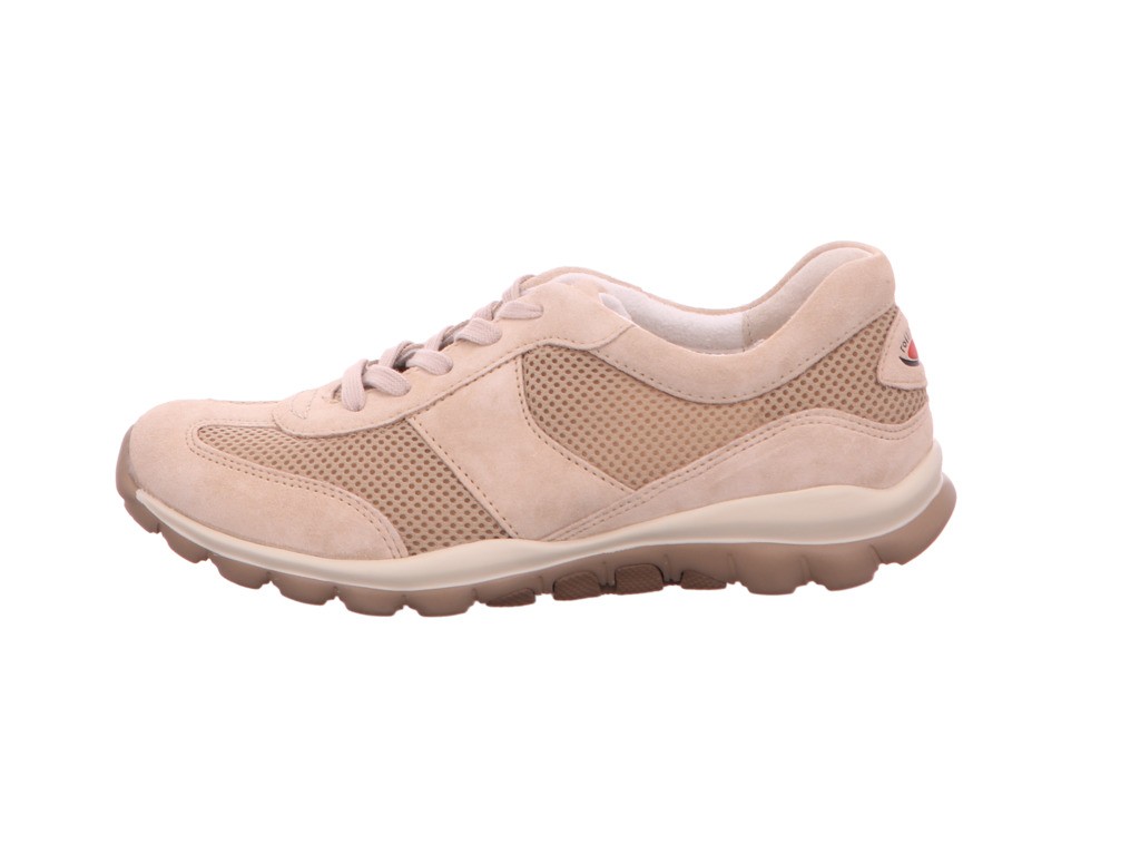 GABOR Freizeit Schnürer beige rollingsoft by Gabor Sneaker low 46.966.