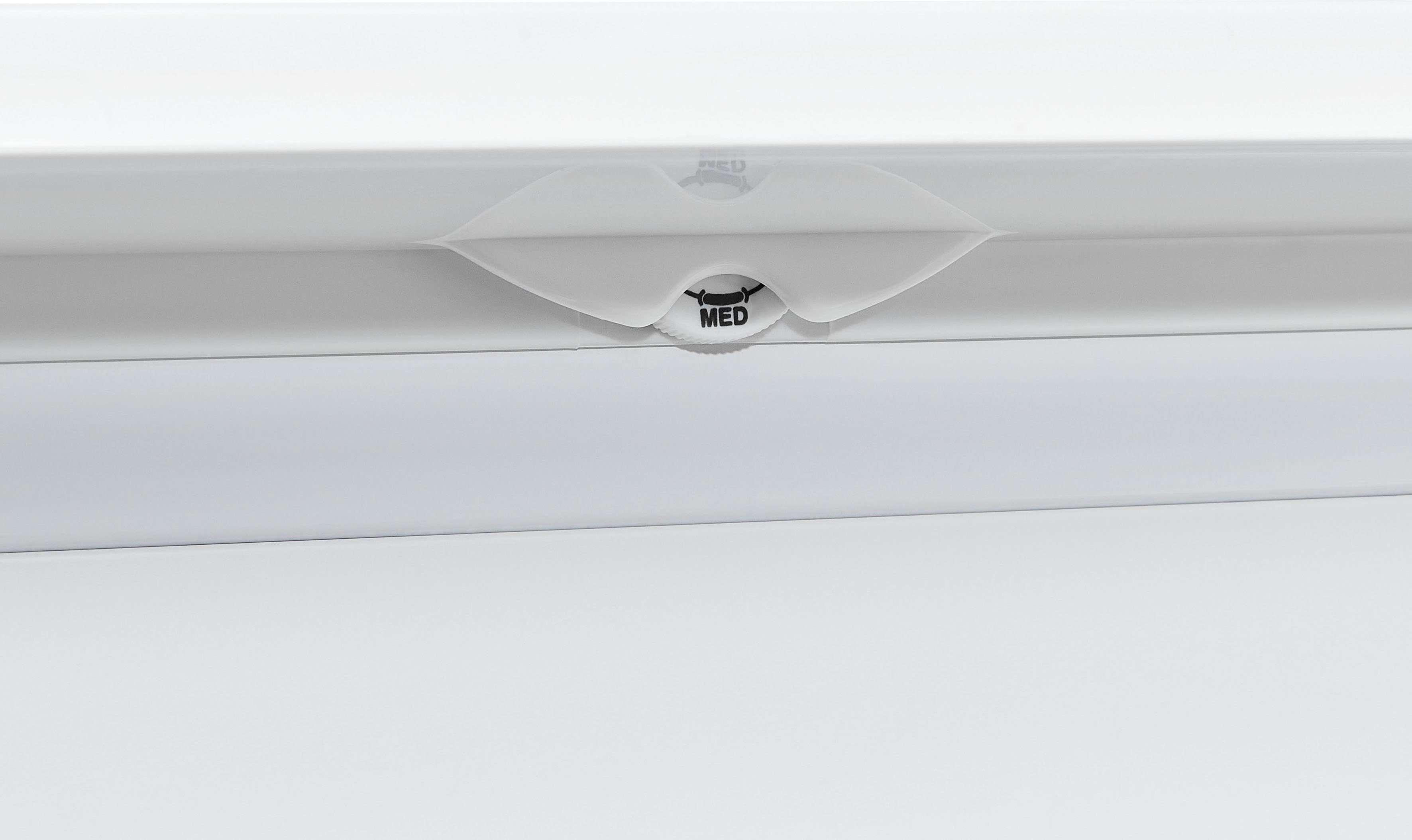 exquisit Gefrierschrank GS81-040C weiss, 85,5 cm hoch, 54,5 cm breit