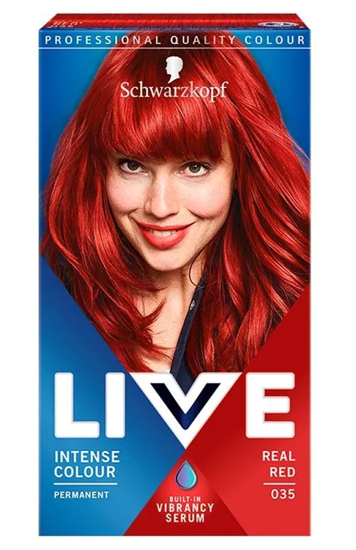 Schwarzkopf Live plaukų dažai 0.35 Tikra raudona