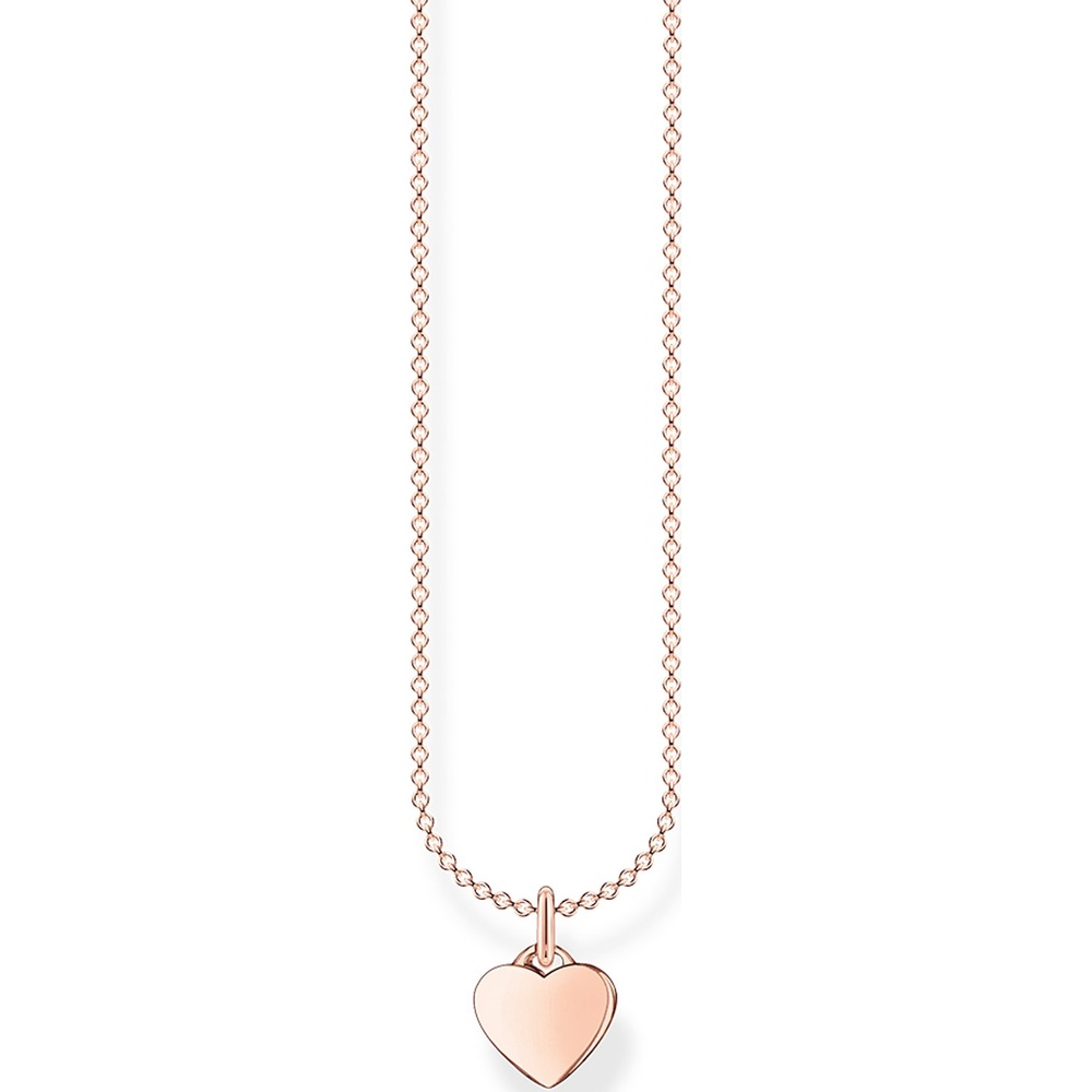 Thomas Sabo Chaînette 925 Argent or rose collier