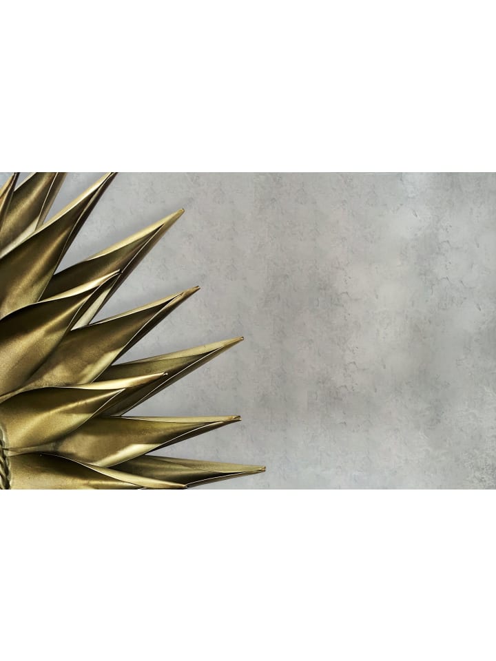 KADIMA DESIGN Wandspiegel Sonne 74 cm Metall Design Hängespiegel Messing Antik, günstig kaufen onesize