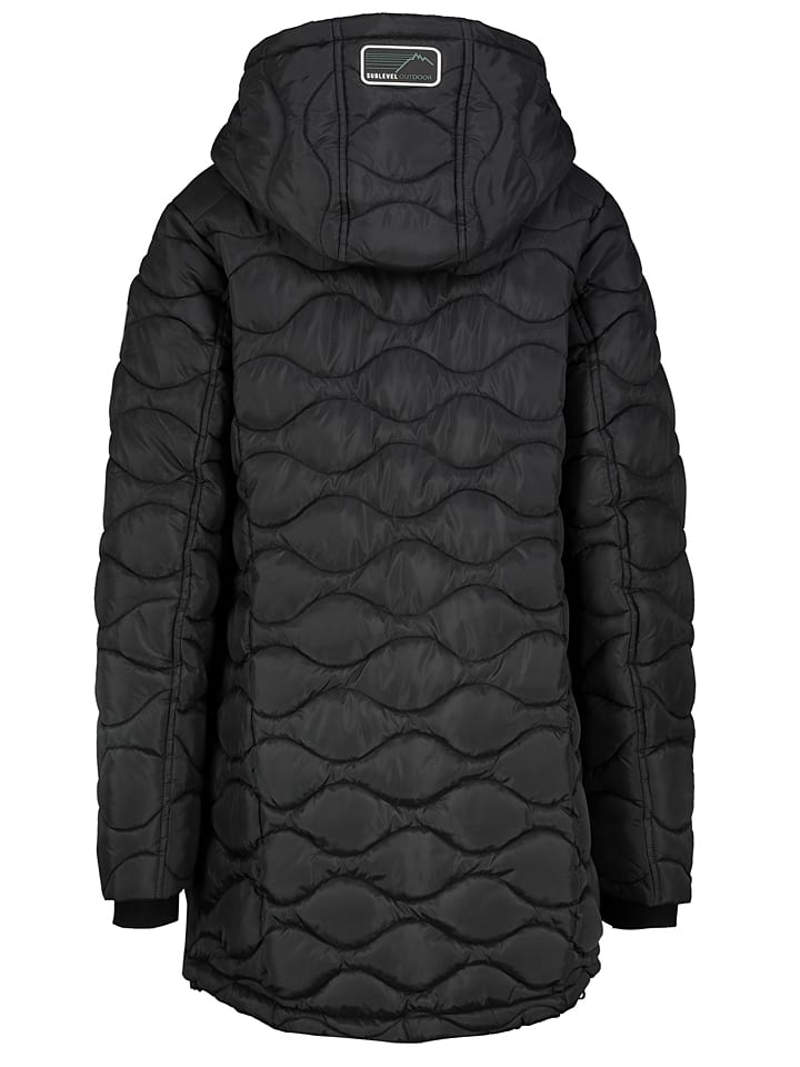 Sublevel Steppmantel in Schwarz günstig kaufen