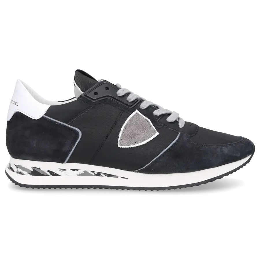 Philippe Model - Sneaker low TZLU GC01 Veloursleder - schwarz
