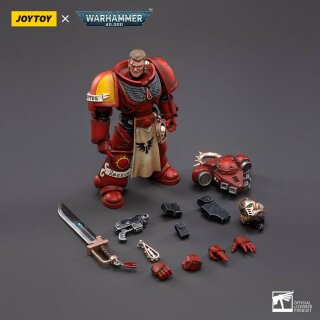 Warhammer 40k Actionfigur 1/18 Blood Angels Primaris Lieutenant Tolmeron 12 cm