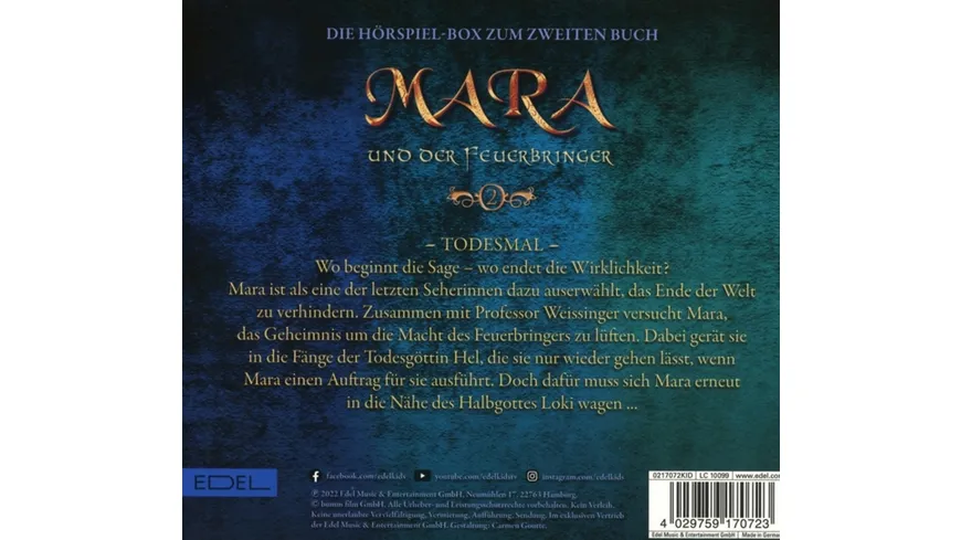 Hörspiel-Box(2):Todesmal Mara Und Der Feuerbringer