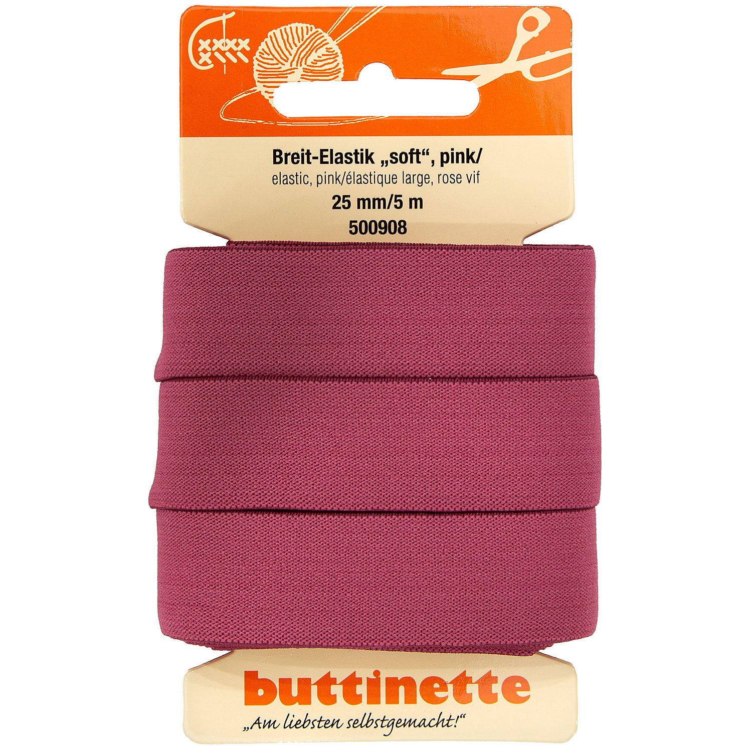 buttinette Soft-Gummiband 