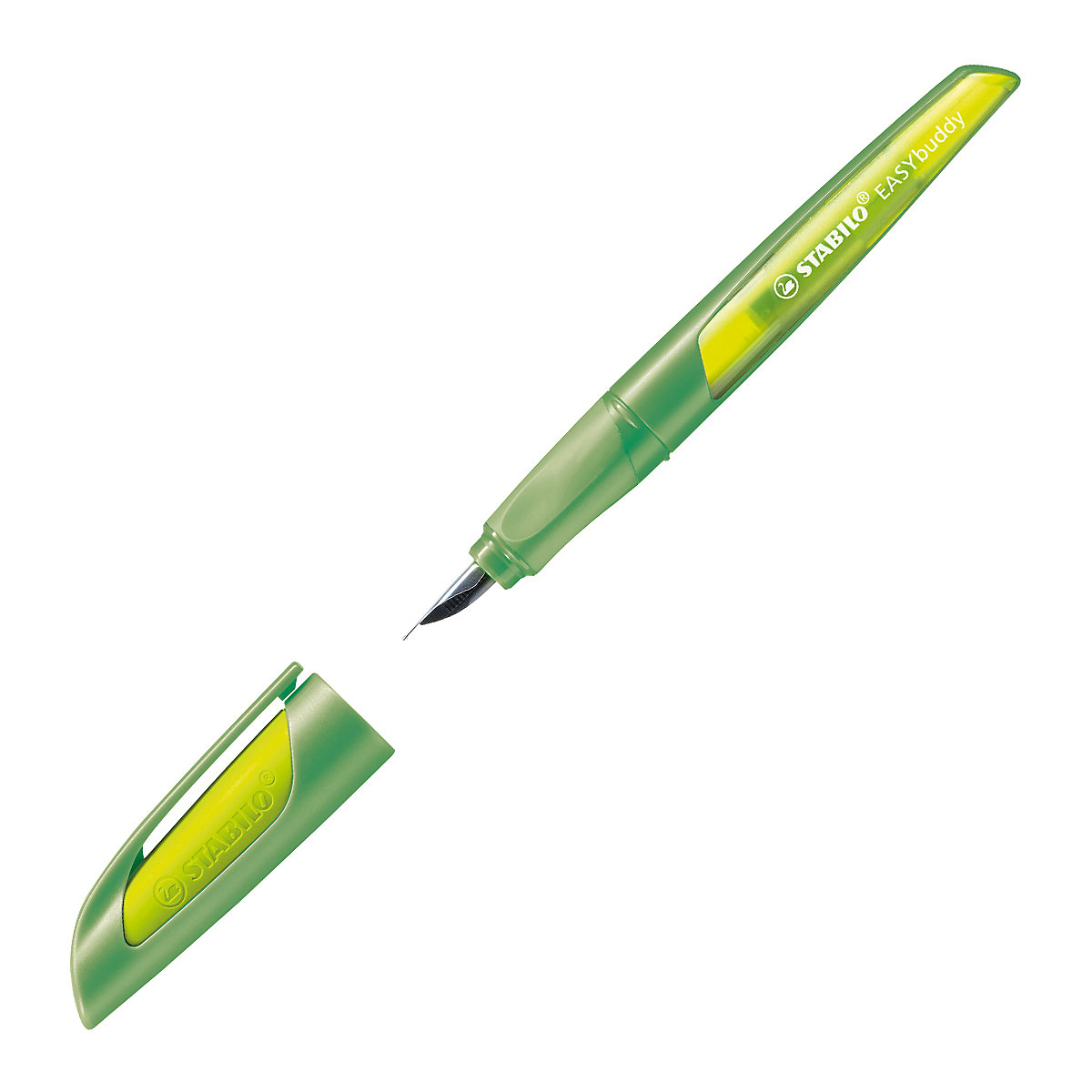 Schulfüller EASYbuddy M-Feder limette/grün, inkl. Patrone