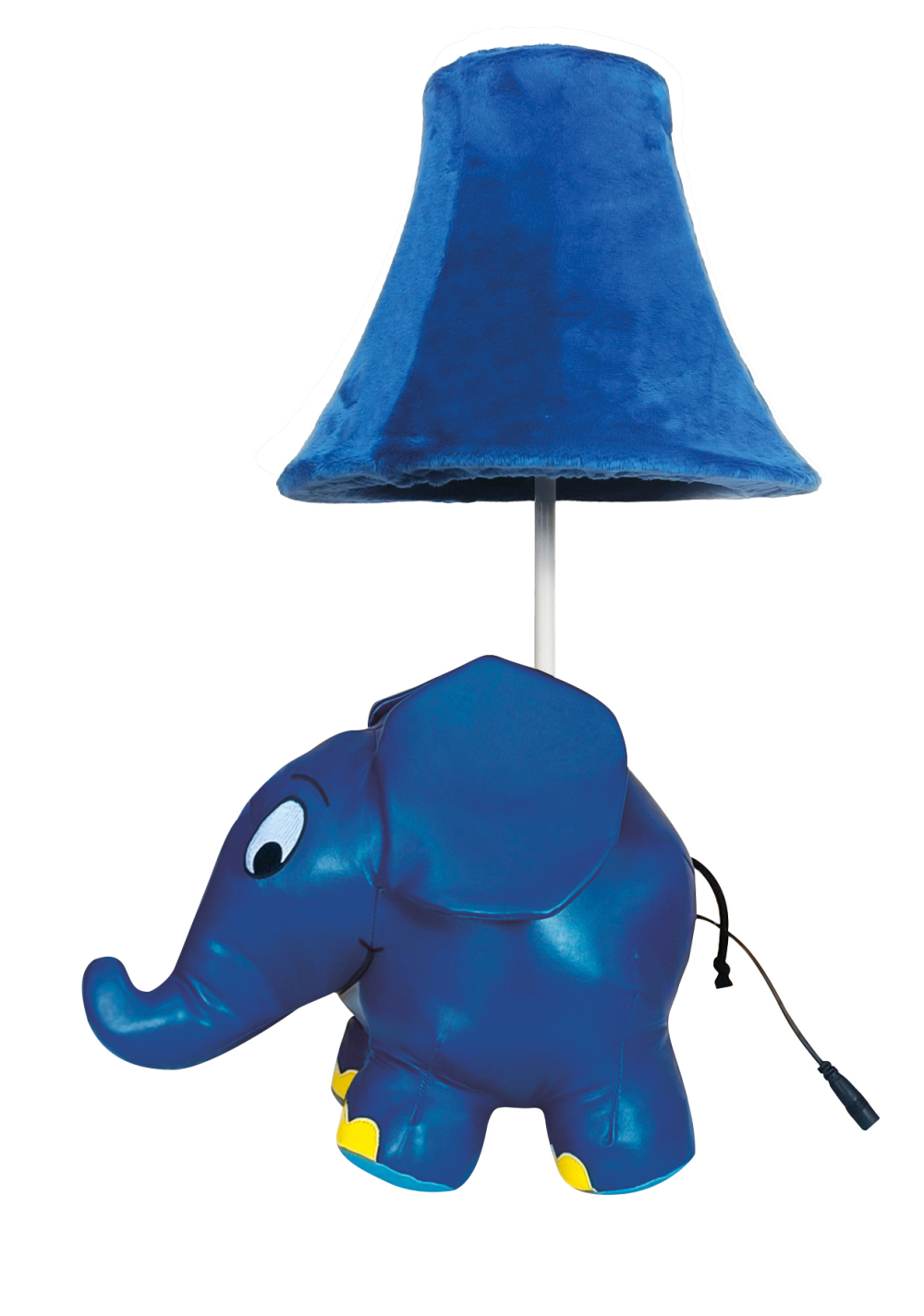 Tischleuchte Elefant blau
