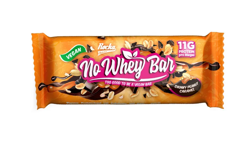 Rocka No Whey Riegel Chunky Peanut Caramel 50 g