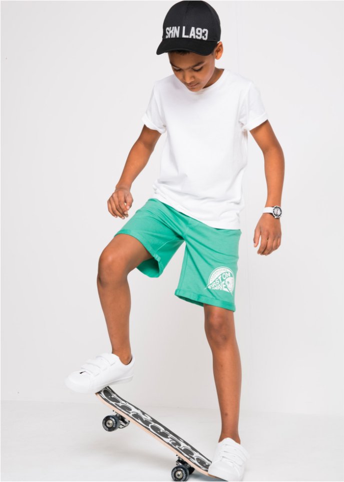 Jungen Basic T-Shirt aus Bio-Baumwolle (3er Pack)