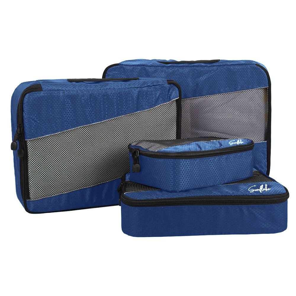 Sunflake Set von 4 Packing Cubes