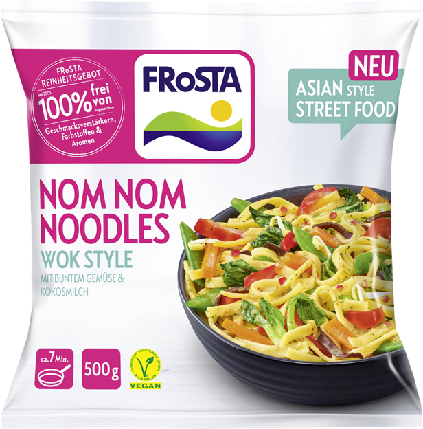 Frosta Nom Nom Noodles Wok Style