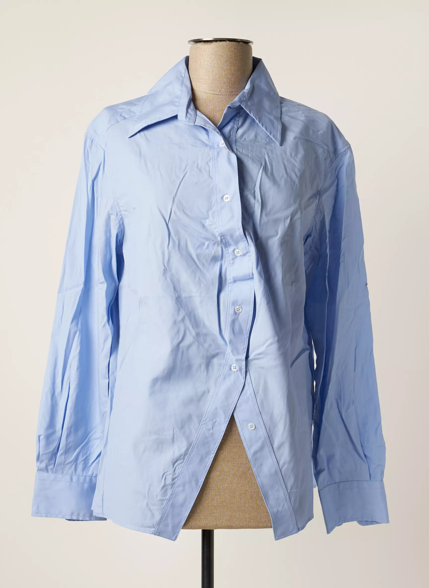 Laagam Chemisiers Femme couleur bleu
