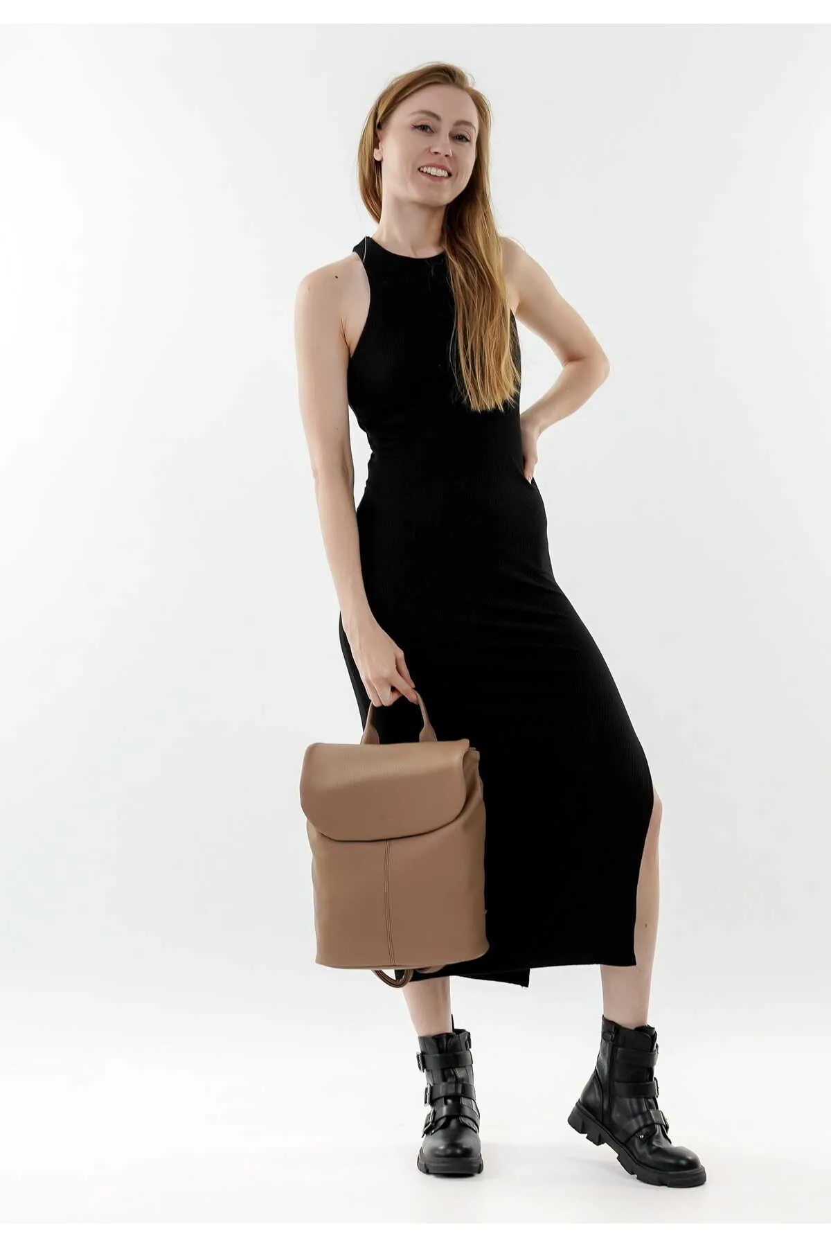 Emily & Noah  Rucksack - Braun - Unifarben
