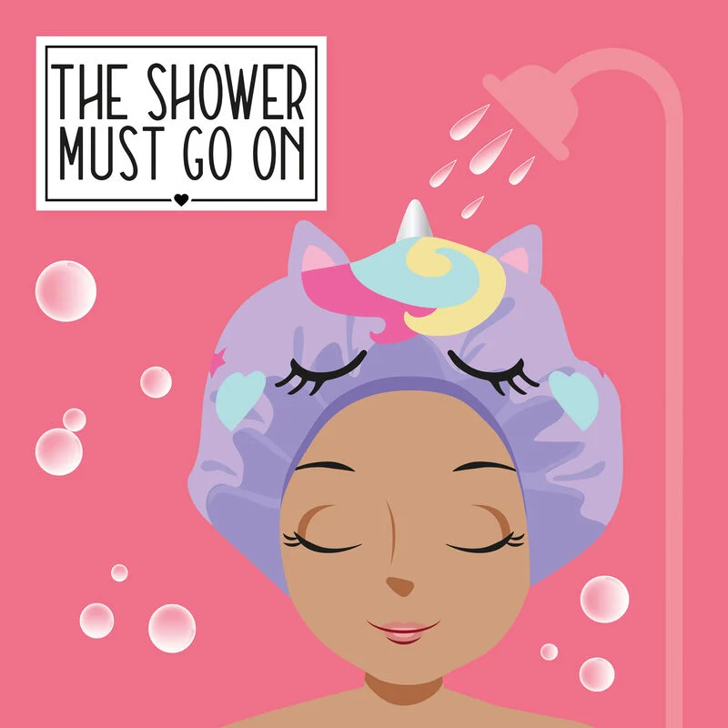 Gorro de ducha: ¡La ducha debe continuar!