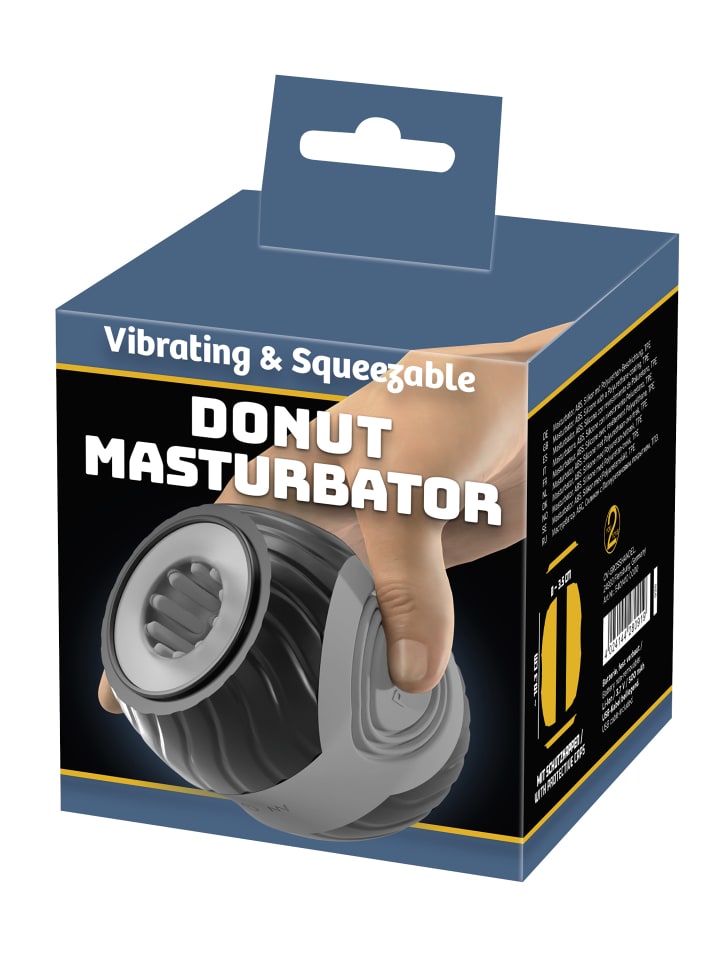 You2Toys Masturbator Donut Masturbator in schwarz günstig kaufen 10 cm