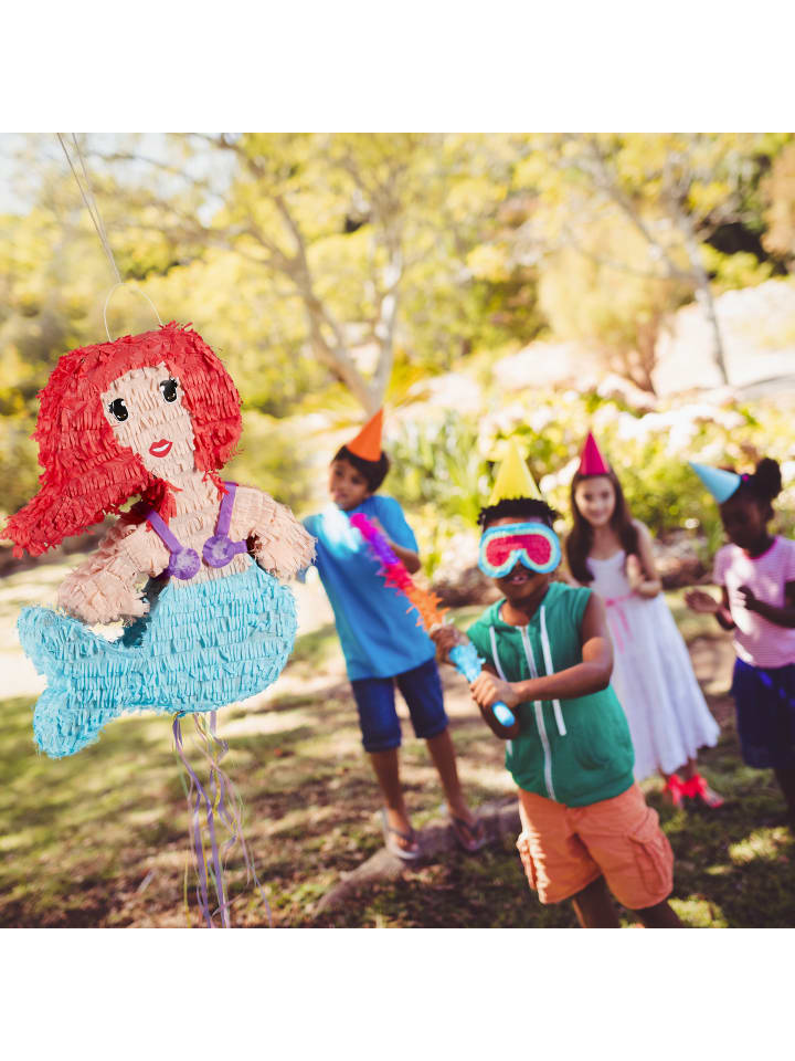 relaxdays Pinata Meerjungfrau in Bunt günstig kaufen onesize