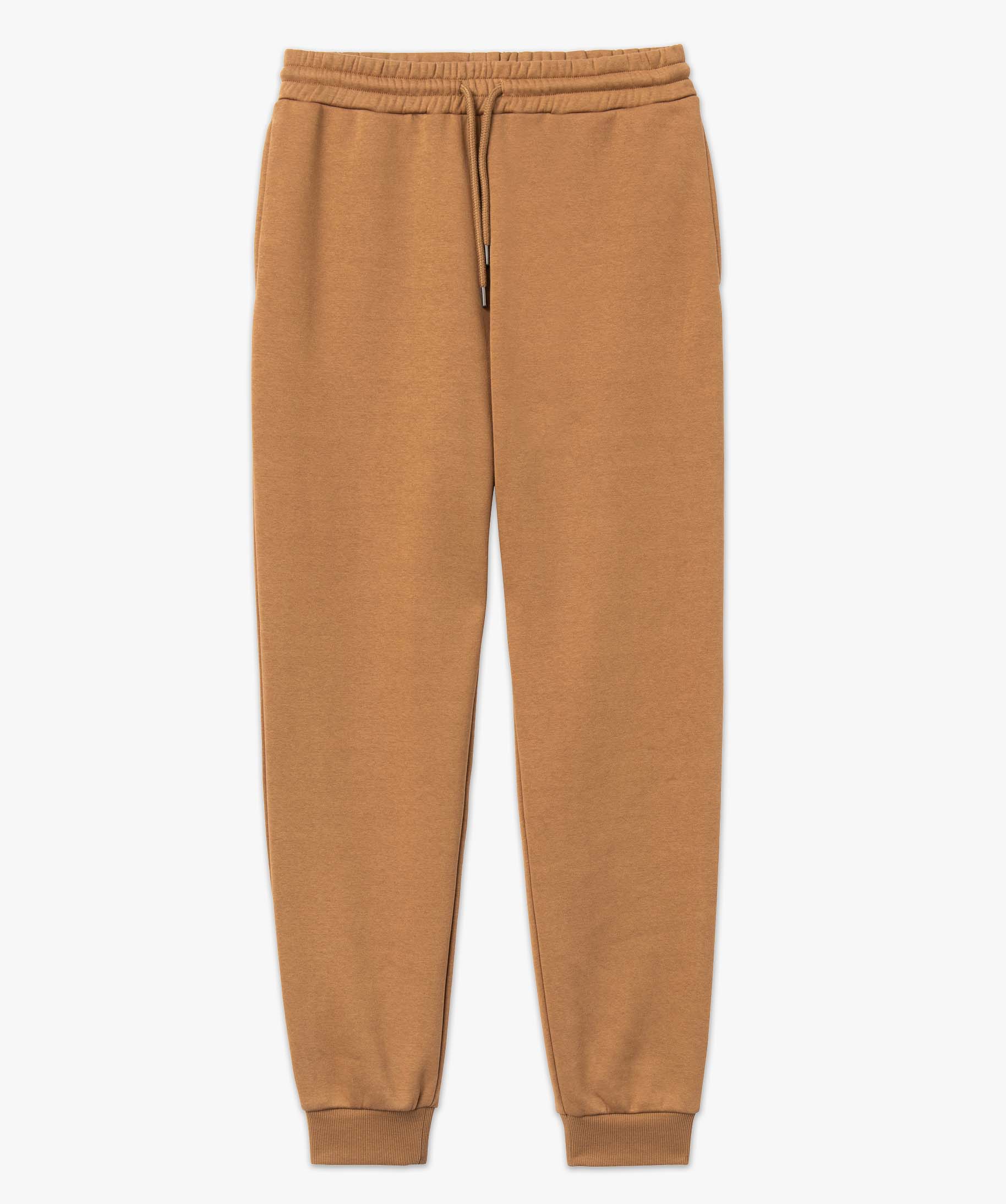 Pantalon de jogging homme molletonné marron | GEMO