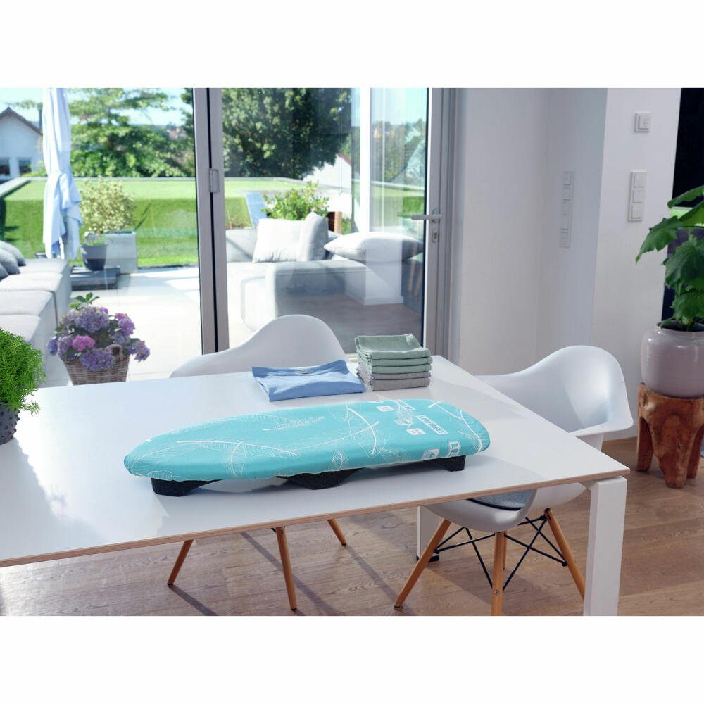 Leifheit Tischbügelbrett AirBoard Compact 72583, Bügelfläche 73x30 cm