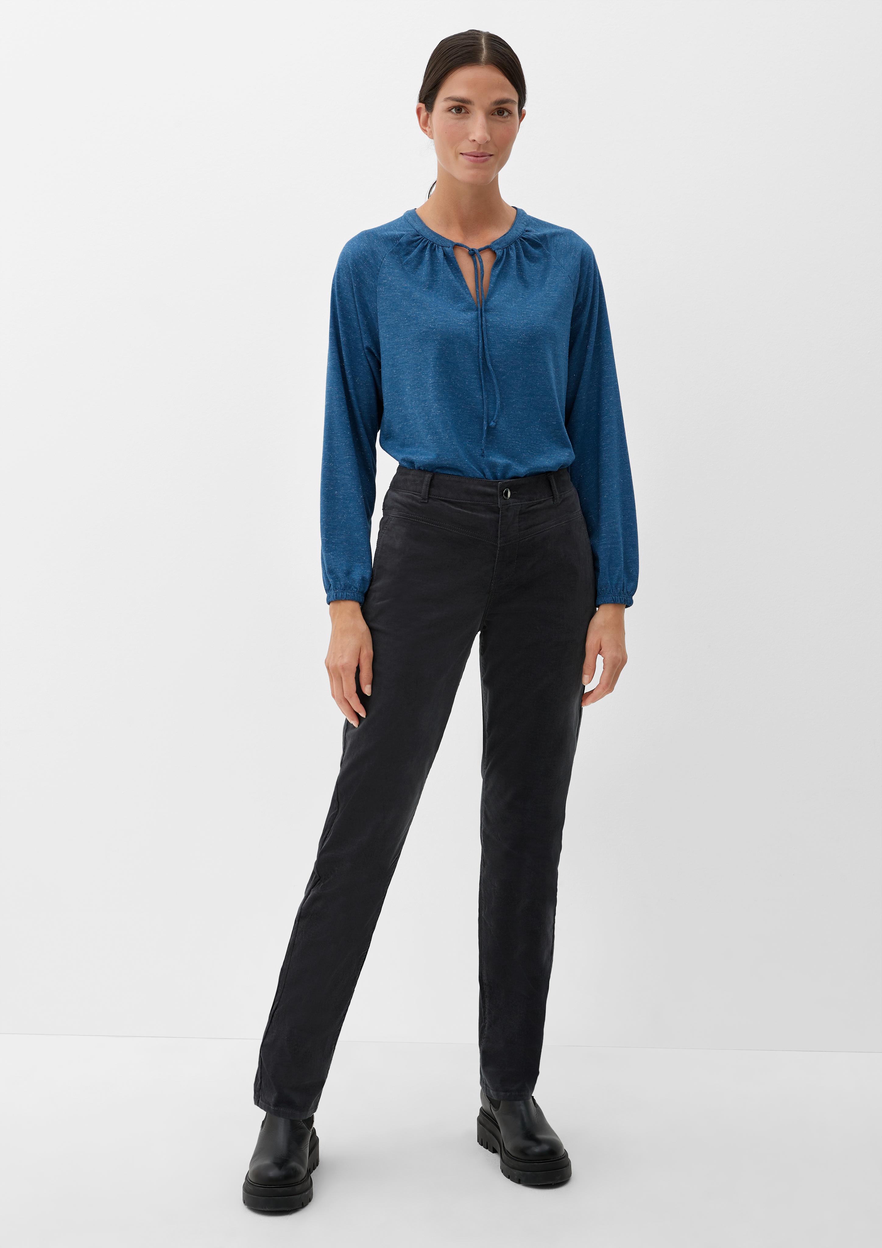Slim: Chino aus Feincord  2124445-9855