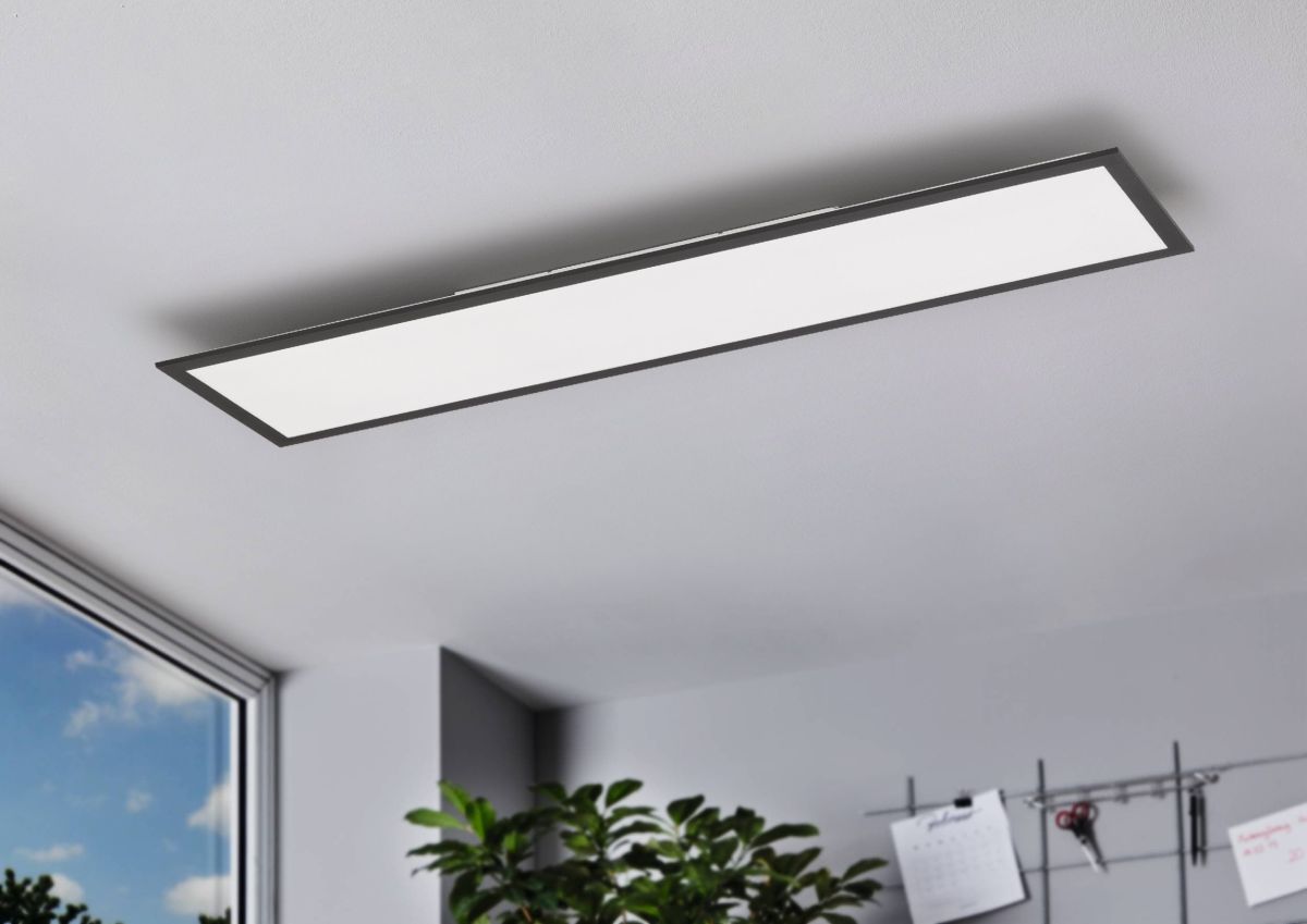 EGLO LED Deckenleuchte Bottazzo Schwarz