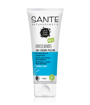 Sante Bio-Aloe Vera & Lavagestein 3 in 1 Gesichtspeeling-100 ml