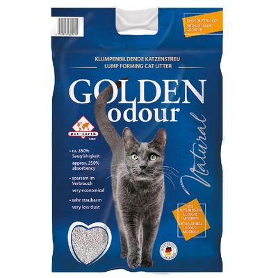 Jetzt testen: 14 kg Golden Katzenstreu