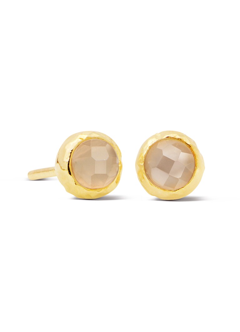 Brincos de pino banhados a ouro Amalfi da Casa Jewelry