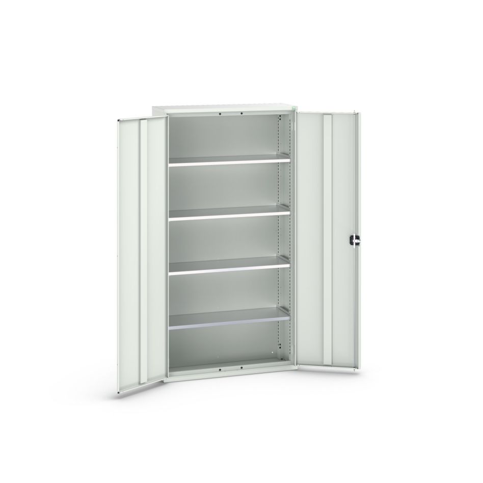Armario Bott 16926219.16 Verso, 1050x350x2000 mm, 4 estantes, 2 puertas, RAL 7035