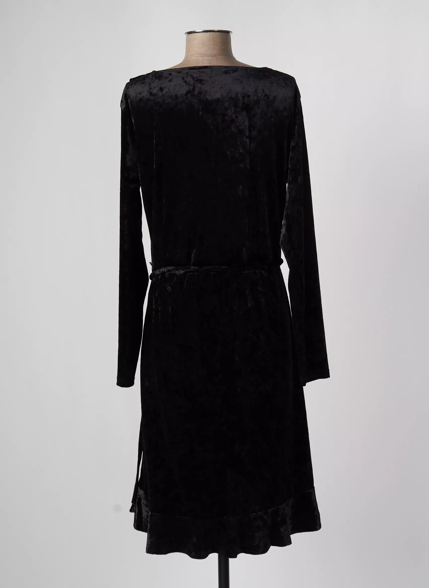 Fransa Robes Mi Longues Femme couleur noir