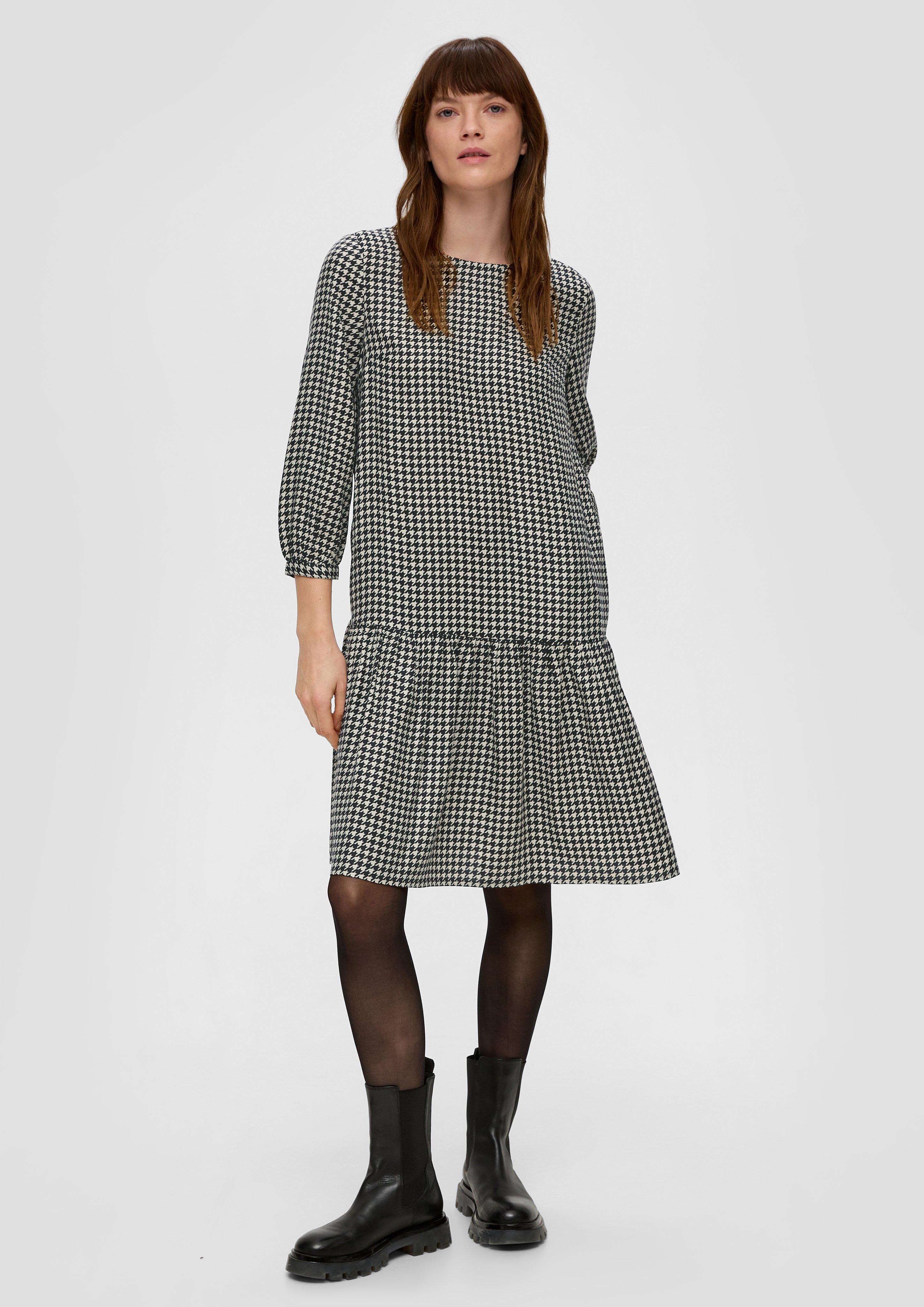 Twill-Kleid aus Viskosemix  2139053-99R4