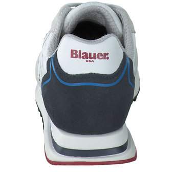 Blauer USA Sneaker in weiß