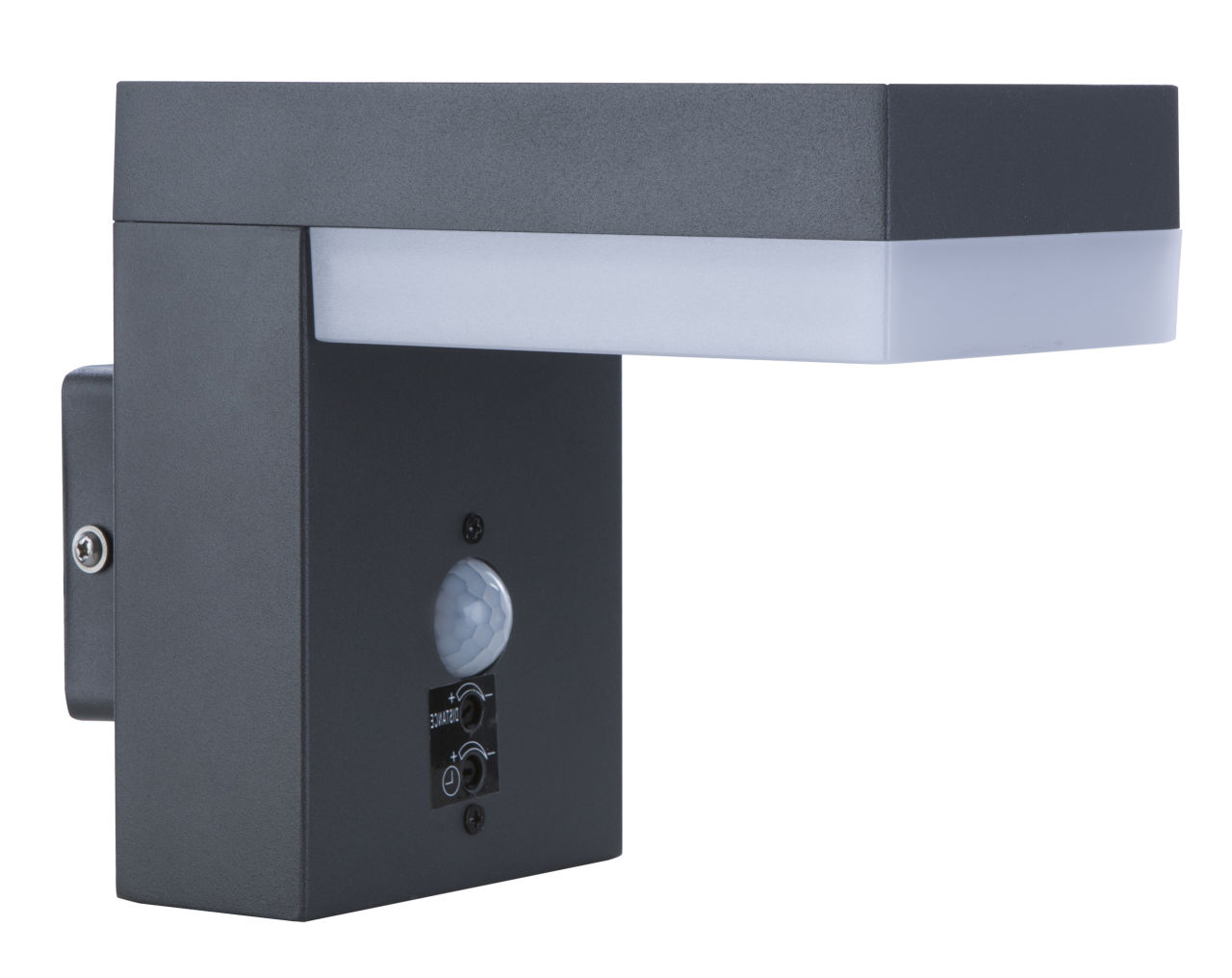 Globo Lighting - OSKARI - Außenleuchte Edelstahl anthrazit, LED