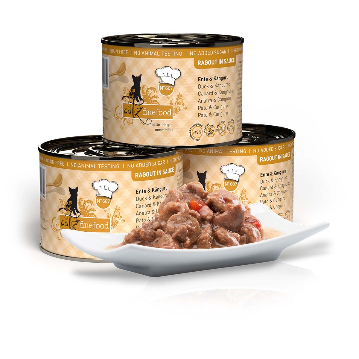 catz finefood Ragout No.607 Ente & Känguru kaufen