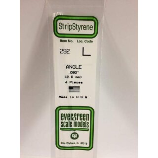 Evergreen PS-292 Winkelprofil 2,0 mm (4)
